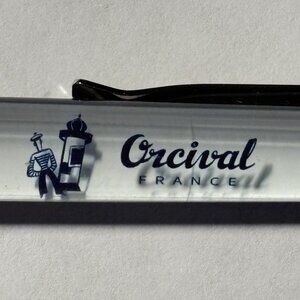 Orcival France Advertising Floaty Pen Clothing Brand Striped Shirts French Navy
